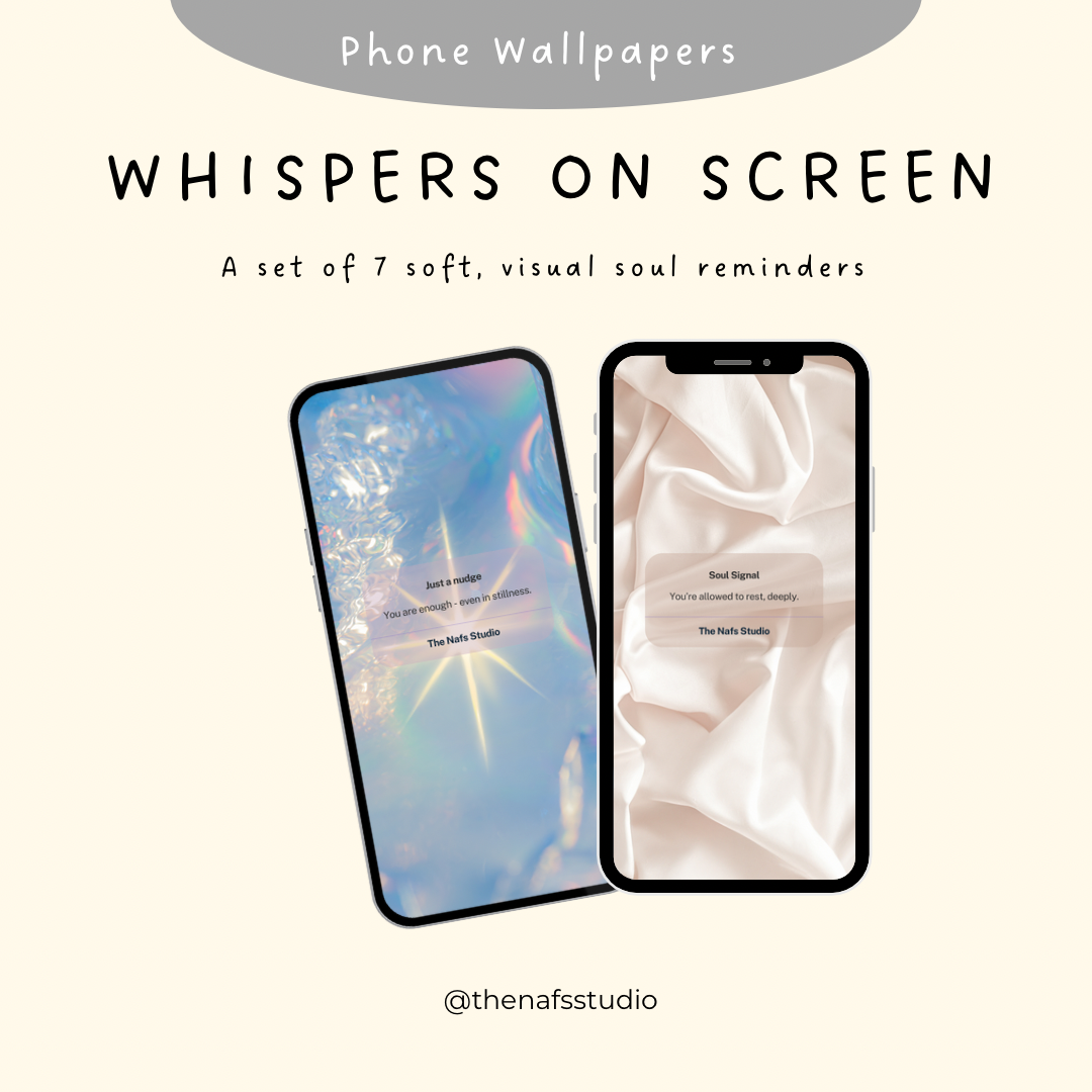 Whispers on Screen - A Soulcare Wallpaper series